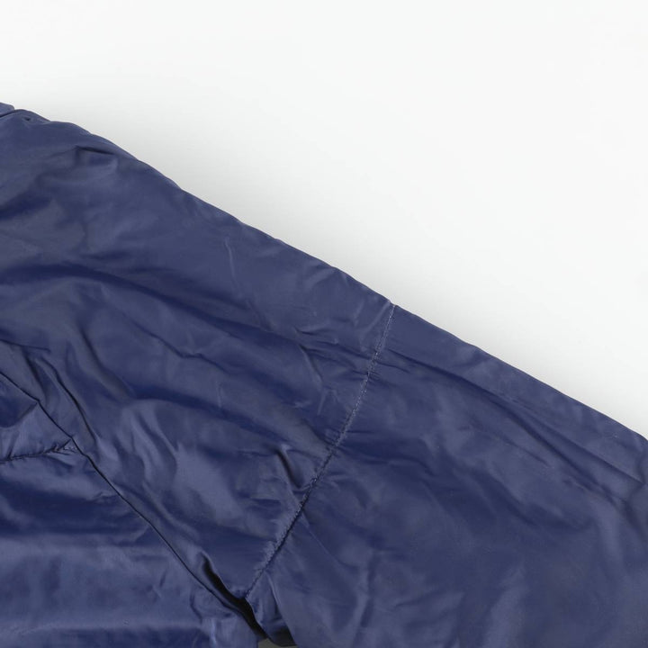 Vintage 1980'S Woolrich padded mountain jacket, shell jacket, and puffer jacket, made in the USA, size M, men's. polyester gray type Vintage Second Hand
