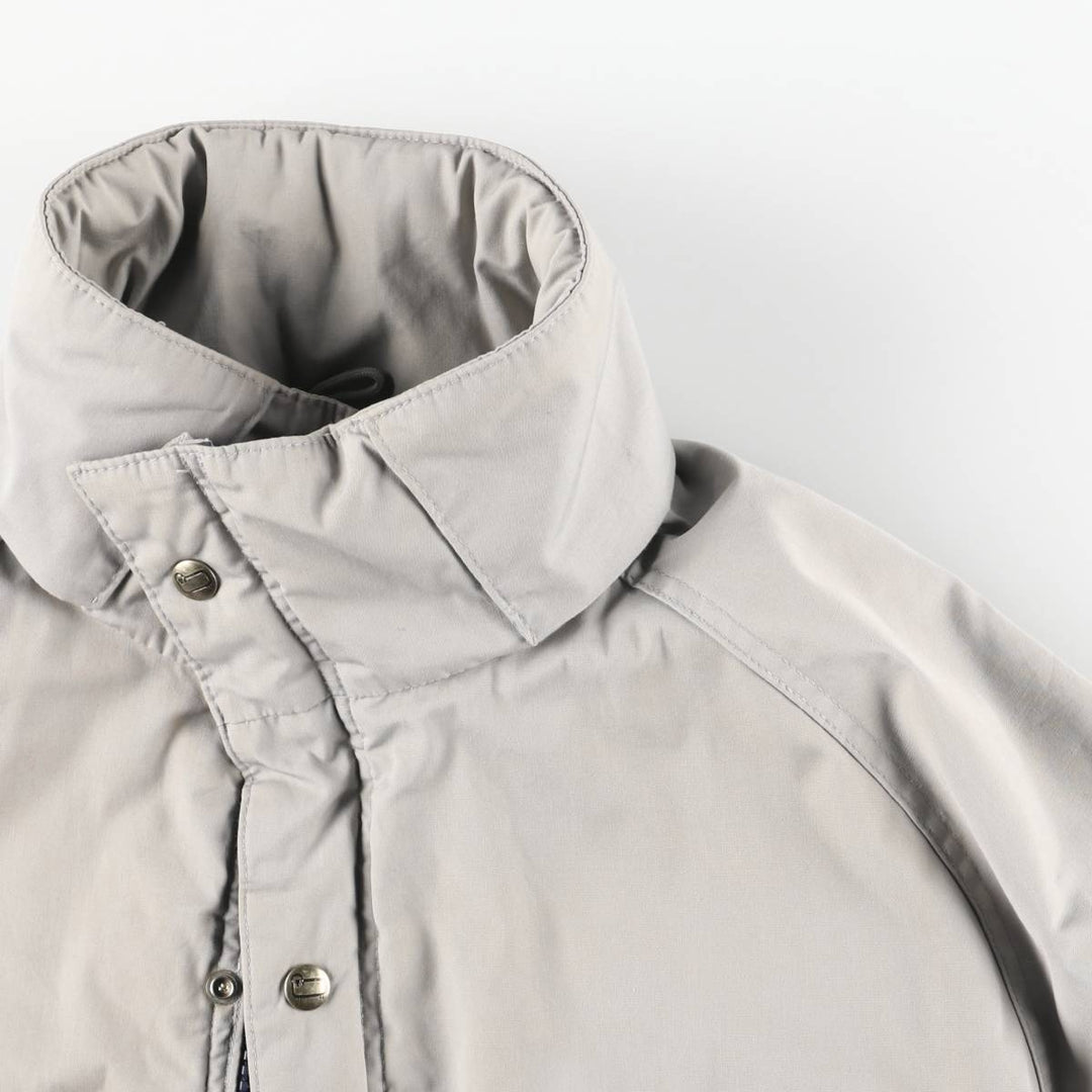 Vintage 1980'S Woolrich padded mountain jacket, shell jacket, and puffer jacket, made in the USA, size M, men's. polyester gray type Vintage Second Hand
