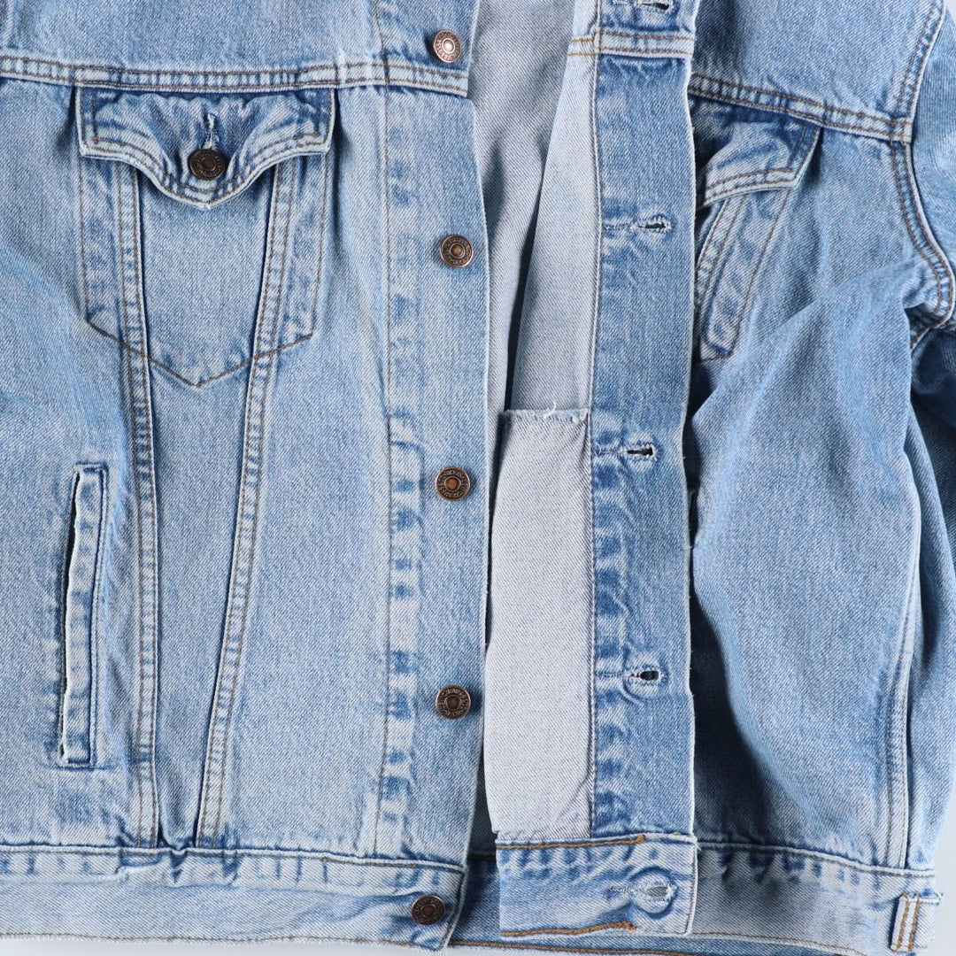 90'S Levi's 70168-0210 Denim Jacket, Men's Size XL, Vintage cotton blue type Vintage Second Hand