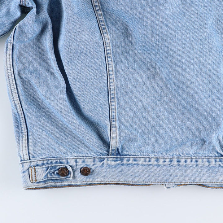 90'S Levi's 70168-0210 Denim Jacket, Men's Size XL, Vintage cotton blue type Vintage Second Hand