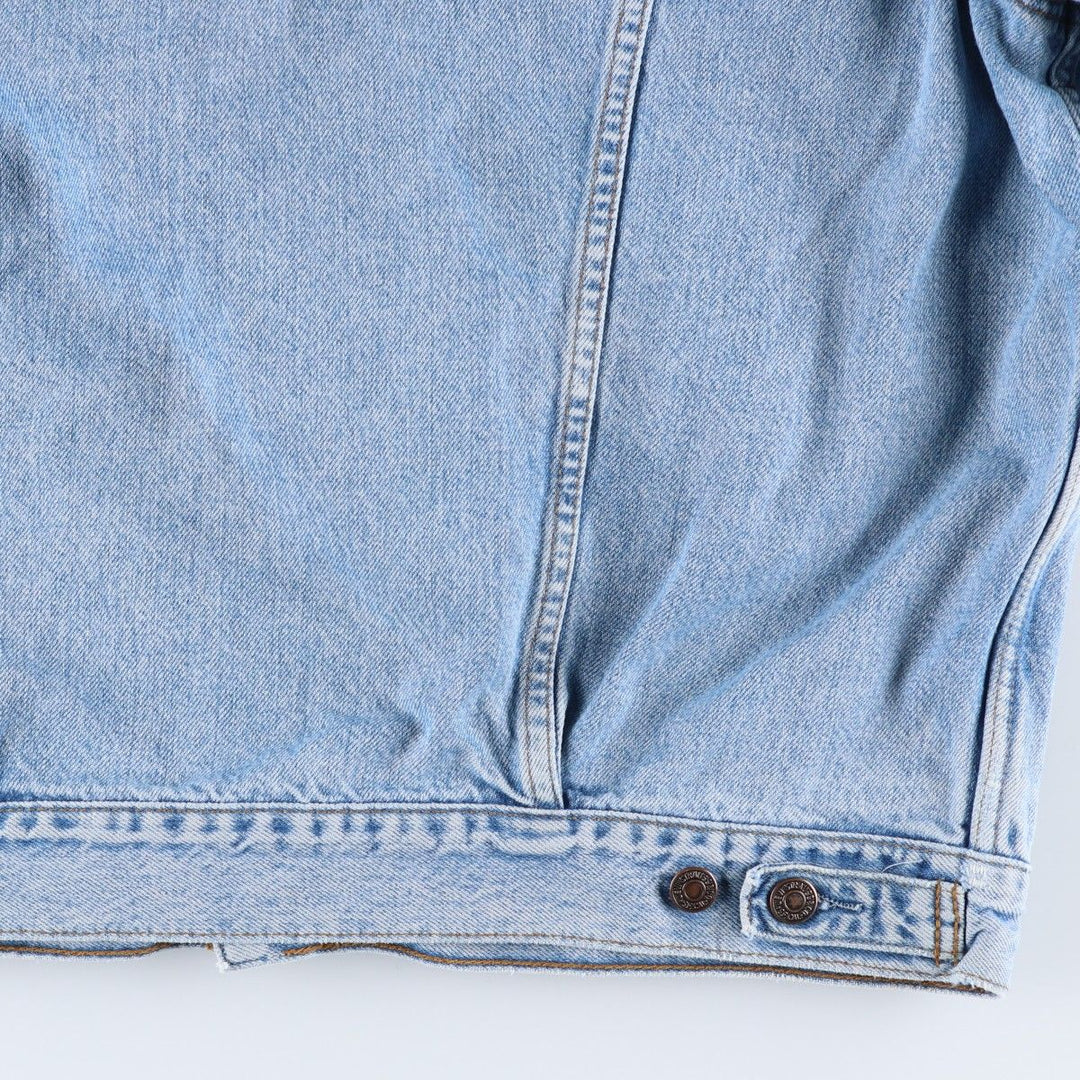 90'S Levi's 70168-0210 Denim Jacket, Men's Size XL, Vintage cotton blue type Vintage Second Hand