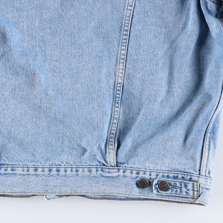 90'S Levi's 70168-0210 Denim Jacket, Men's Size XL, Vintage cotton blue type Vintage Second Hand
