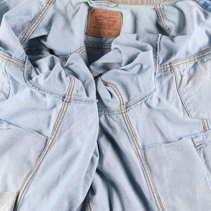 90'S Levi's 70168-0210 Denim Jacket, Men's Size XL, Vintage cotton blue type Vintage Second Hand