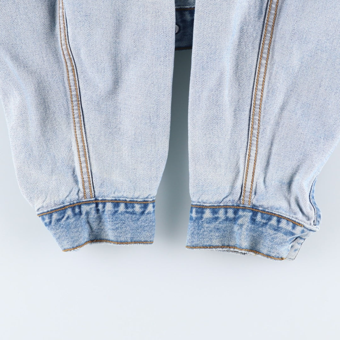 90'S Levi's 70168-0210 Denim Jacket, Men's Size XL, Vintage cotton blue type Vintage Second Hand