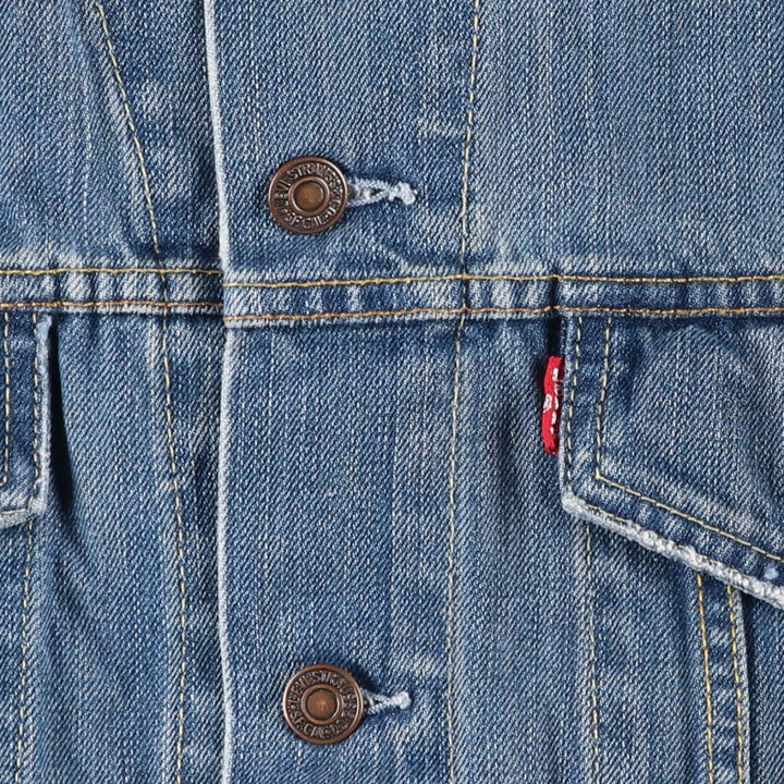 Levi's Euro Model Denim Jacket, G-Jean, Men's Size L cotton blue type Vintage Second Hand
