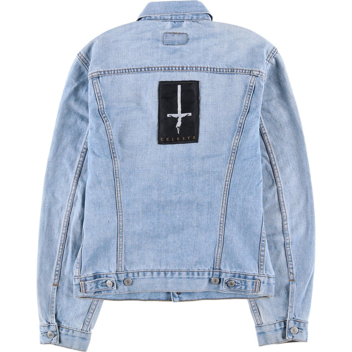 Levi's Euro Model Denim Jacket, G-Jean, Men's Size L cotton blue type Vintage Second Hand