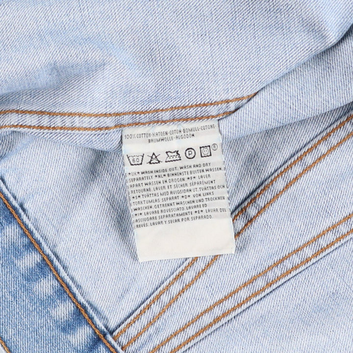 Levi's Euro Model Denim Jacket, G-Jean, Men's Size L cotton blue type Vintage Second Hand