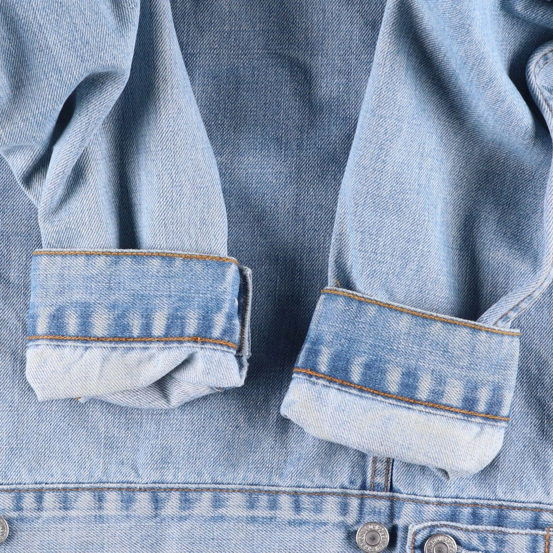 Levi's Euro Model Denim Jacket, G-Jean, Men's Size L cotton blue type Vintage Second Hand