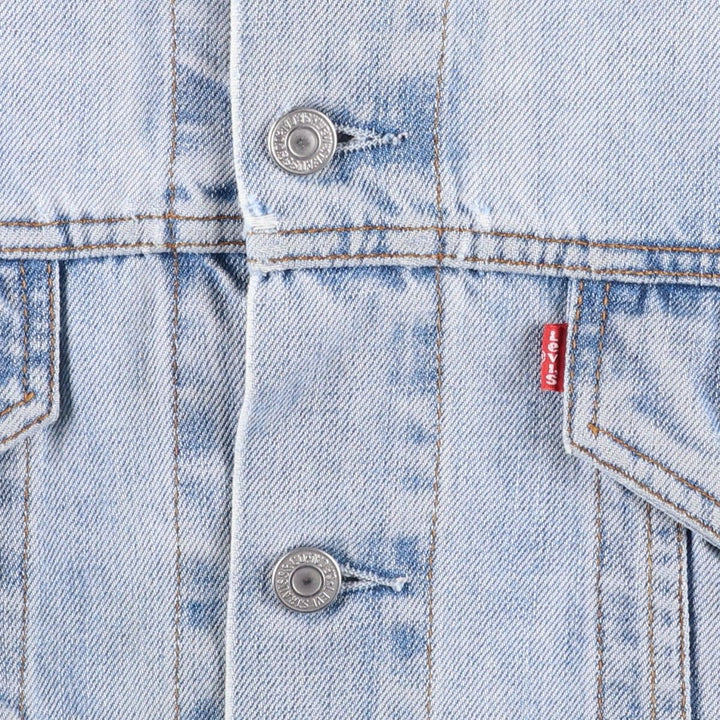 Levi's Euro Model Denim Jacket, Men's XL cotton blue type Vintage Second Hand