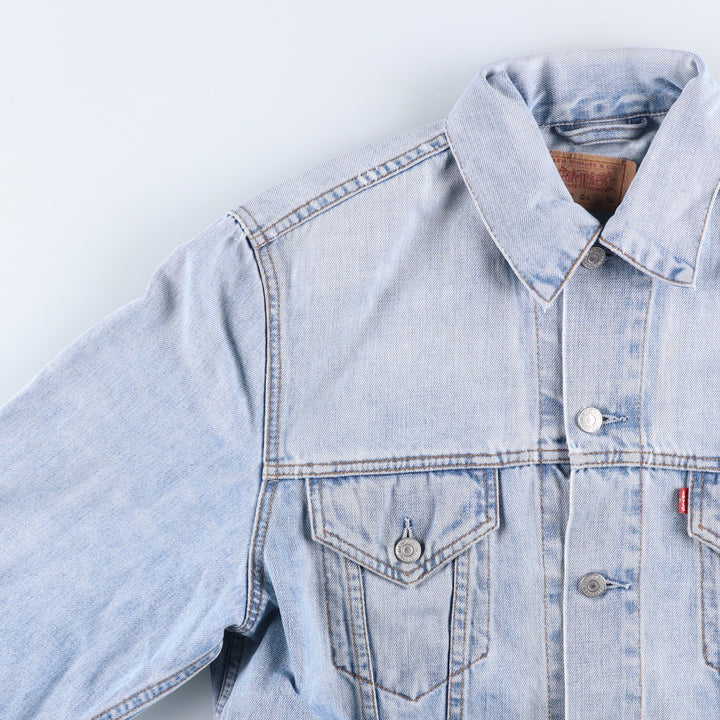 Levi's Euro Model Denim Jacket, Men's XL cotton blue type Vintage Second Hand