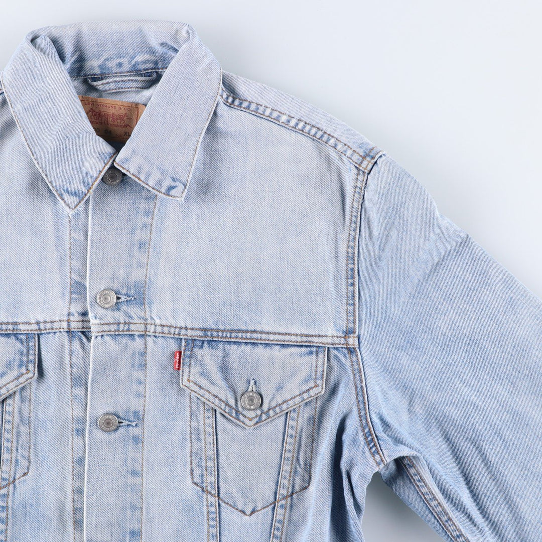 Levi's Euro Model Denim Jacket, Men's XL cotton blue type Vintage Second Hand