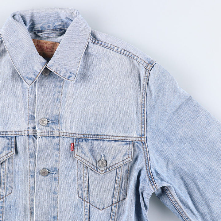 Levi's Euro Model Denim Jacket, Men's XL cotton blue type Vintage Second Hand
