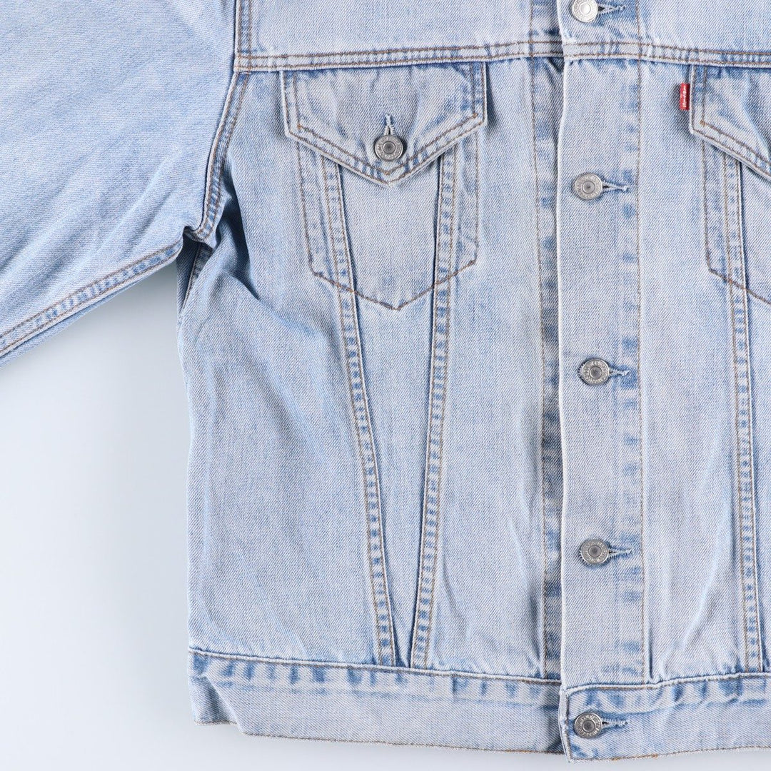 Levi's Euro Model Denim Jacket, Men's XL cotton blue type Vintage Second Hand
