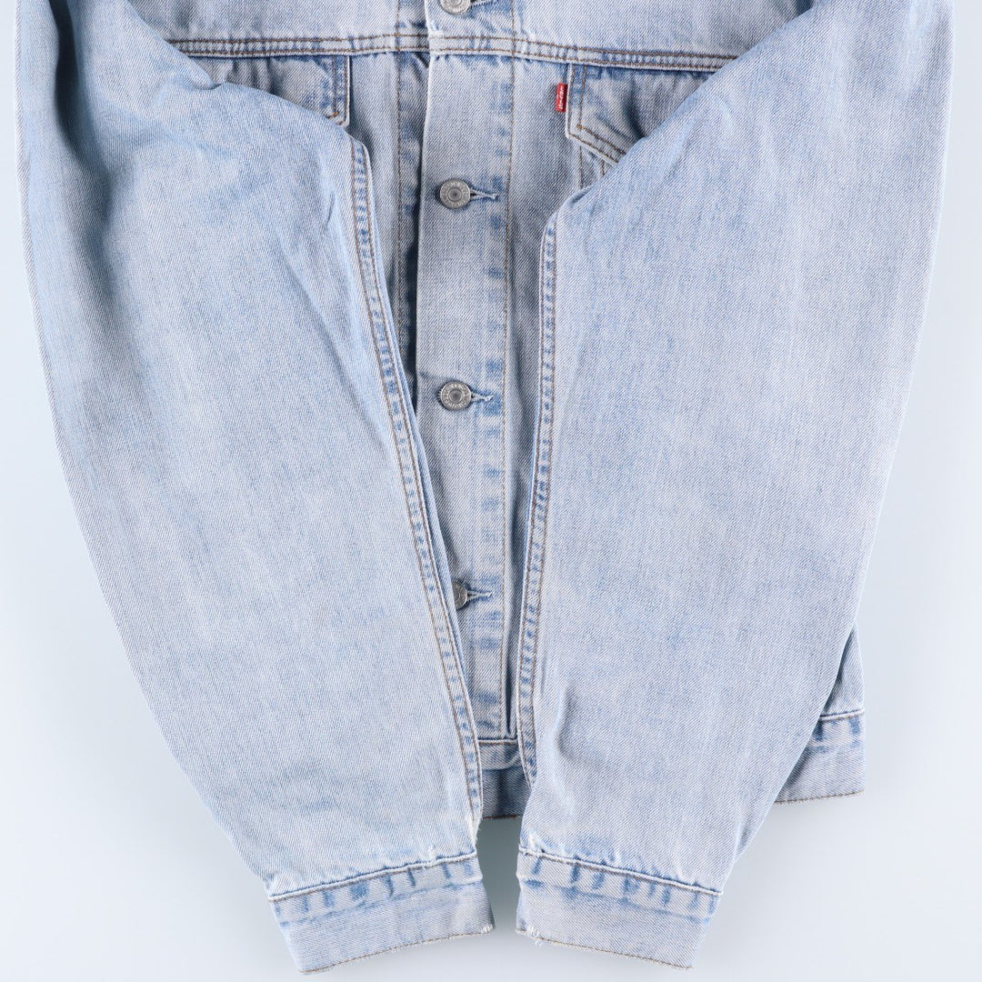 Levi's Euro Model Denim Jacket, Men's XL cotton blue type Vintage Second Hand