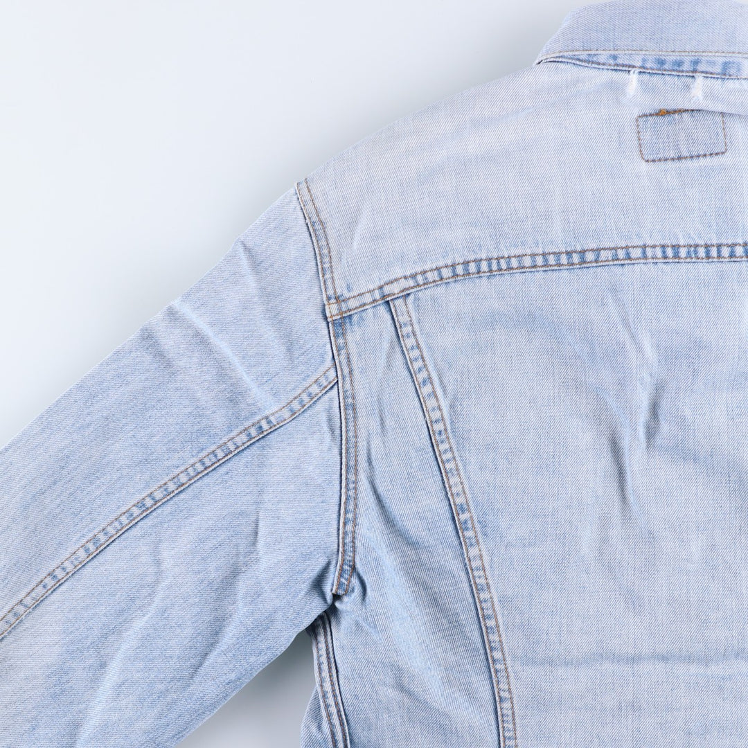 Levi's Euro Model Denim Jacket, Men's XL cotton blue type Vintage Second Hand