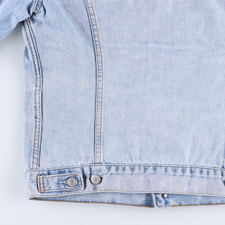 Levi's Euro Model Denim Jacket, Men's XL cotton blue type Vintage Second Hand
