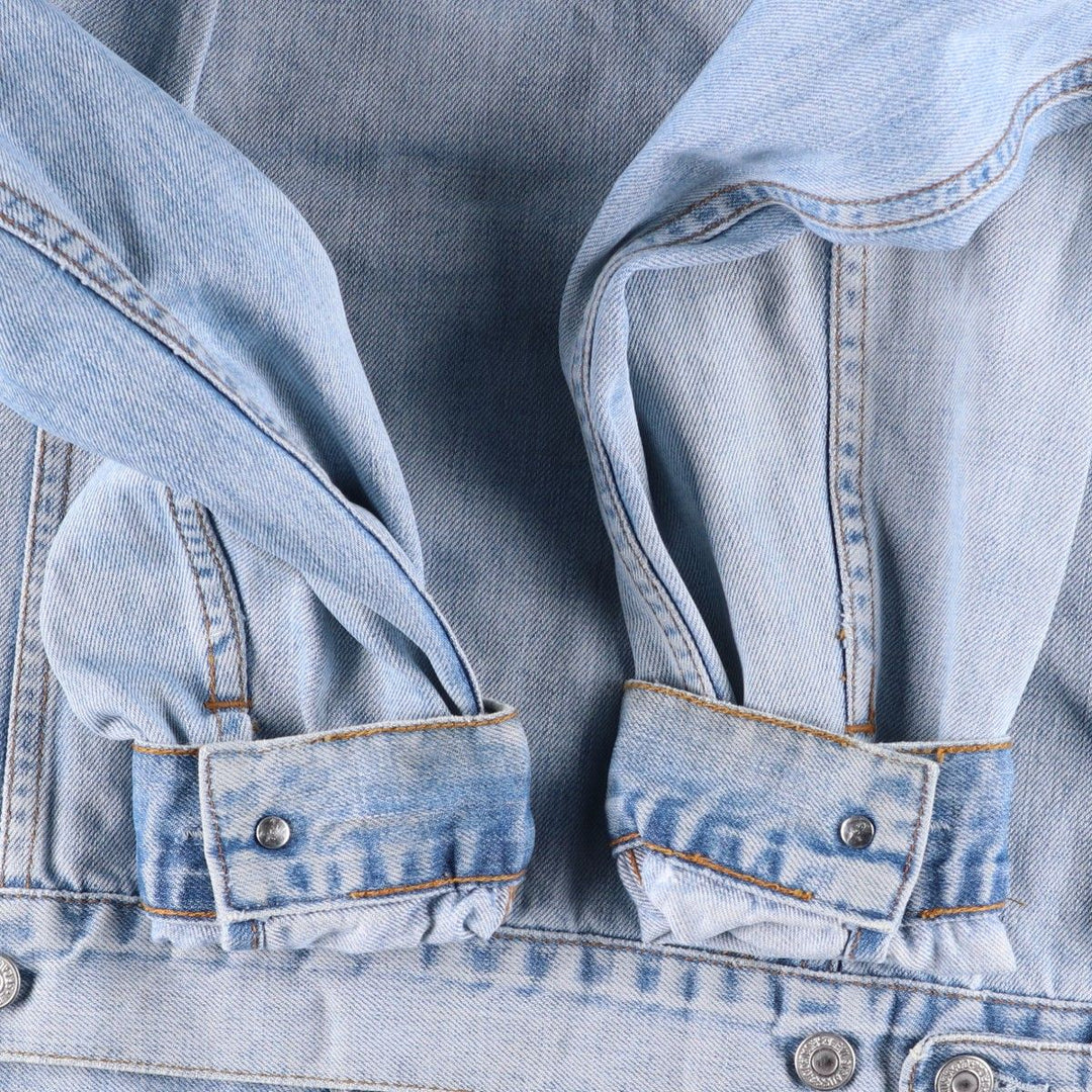Levi's Euro Model Denim Jacket, Men's XL cotton blue type Vintage Second Hand