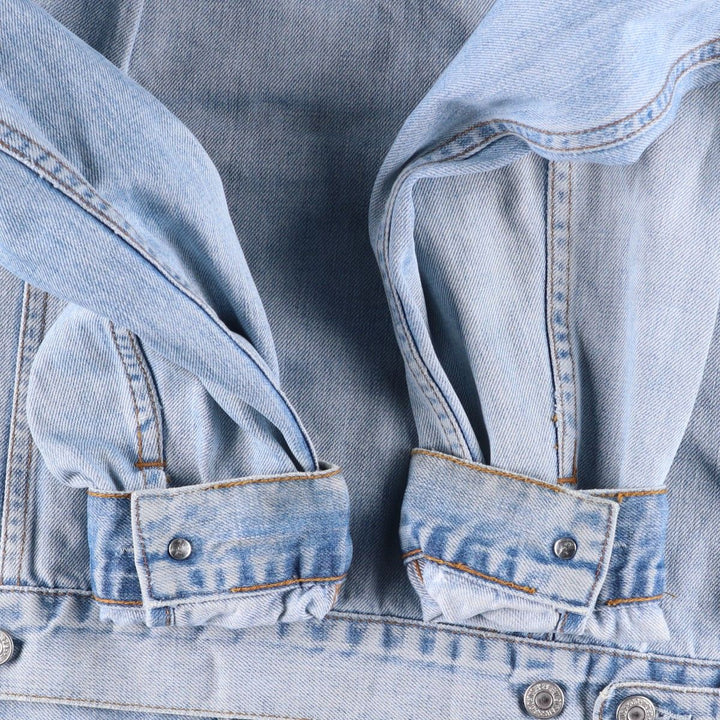 Levi's Euro Model Denim Jacket, Men's XL cotton blue type Vintage Second Hand