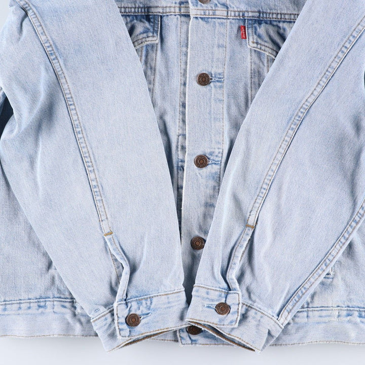 90'S Levi's Denim Jacket, Men's Size XL, Vintage cotton blue type Vintage Second Hand