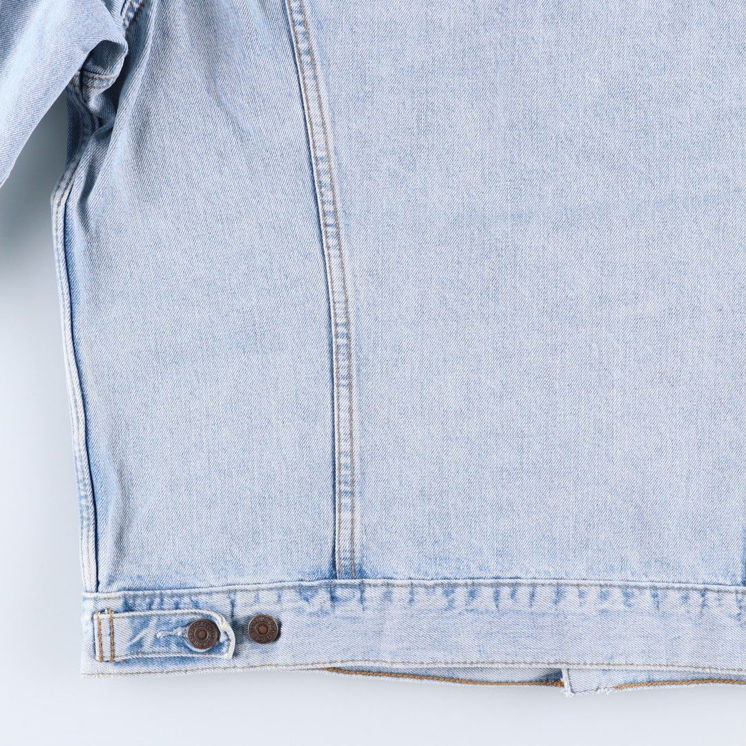90'S Levi's Denim Jacket, Men's Size XL, Vintage cotton blue type Vintage Second Hand