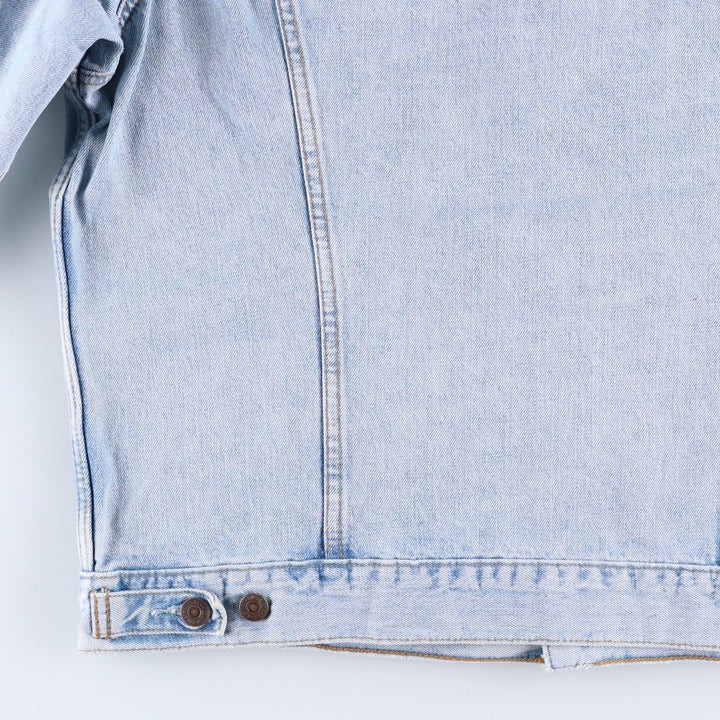 90'S Levi's Denim Jacket, Men's Size XL, Vintage cotton blue type Vintage Second Hand