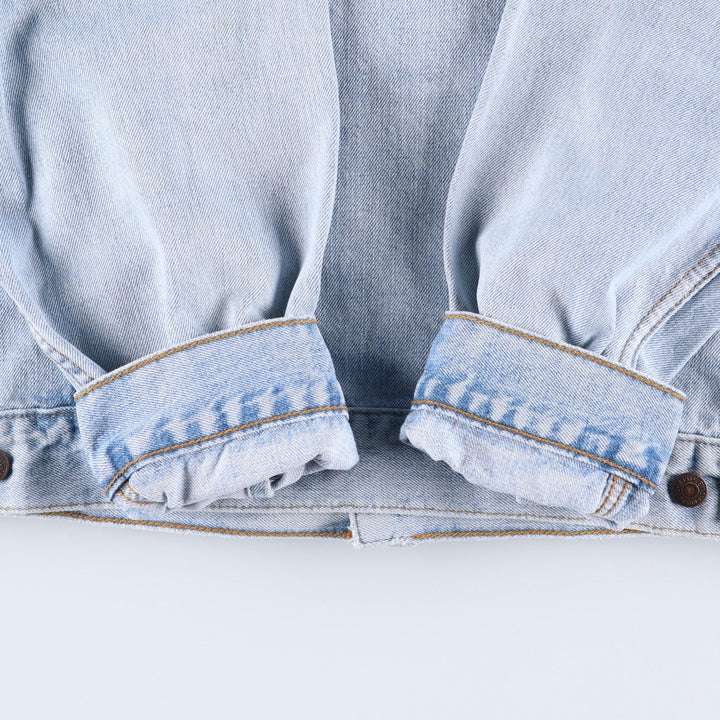 90'S Levi's Denim Jacket, Men's Size XL, Vintage cotton blue type Vintage Second Hand