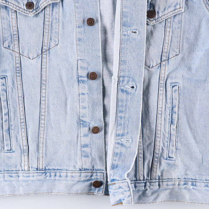 90'S Levi's Denim Jacket, Men's Size XL, Vintage cotton blue type Vintage Second Hand