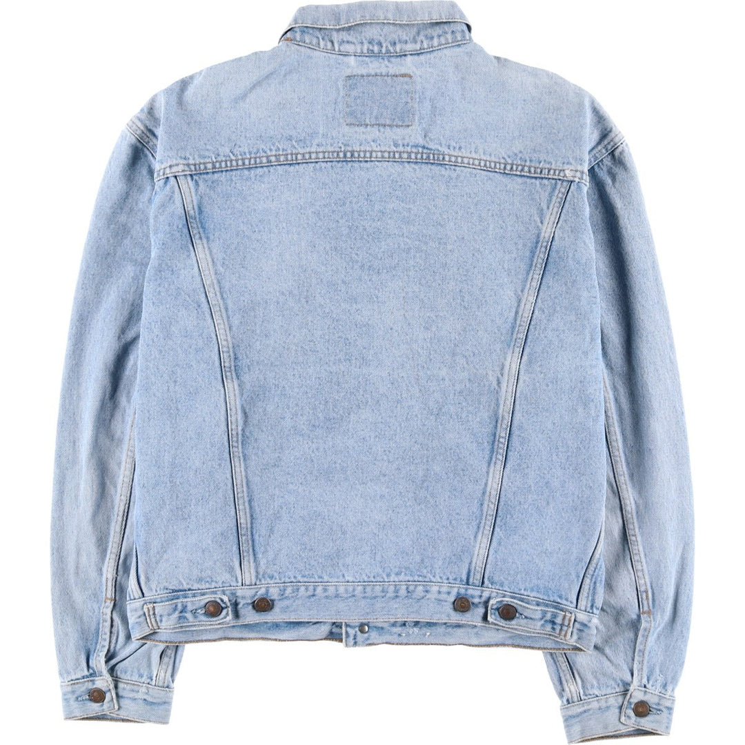 Levi's denim jacket, denim jacket, men's size L unclear blue type Vintage Second Hand