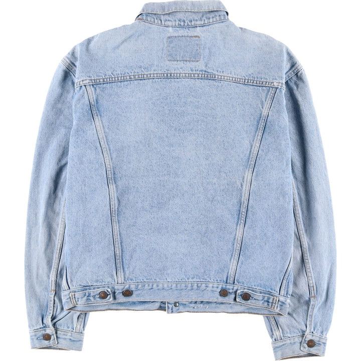 Levi's denim jacket, denim jacket, men's size L unclear blue type Vintage Second Hand