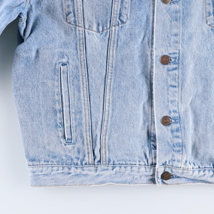Levi's denim jacket, denim jacket, men's size L unclear blue type Vintage Second Hand