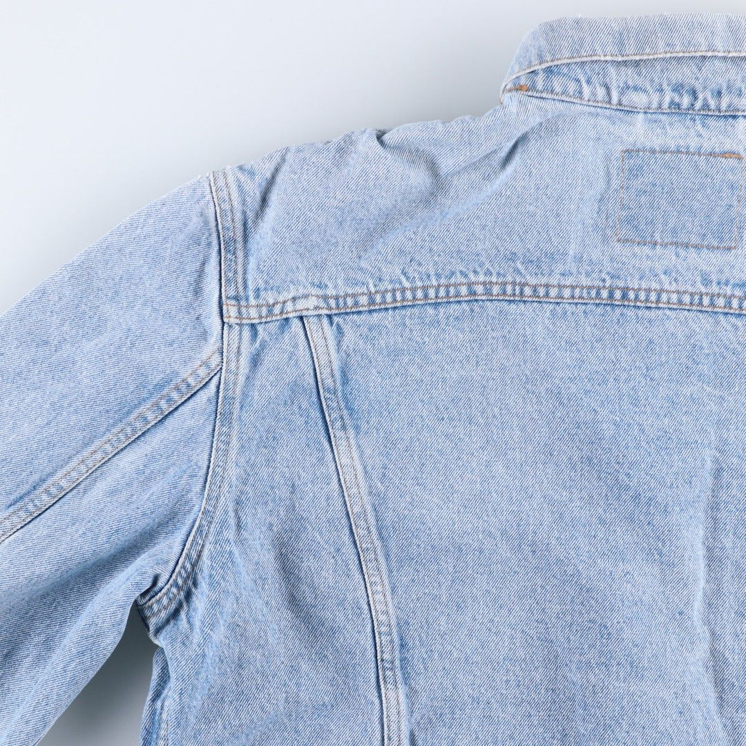 Levi's denim jacket, denim jacket, men's size L unclear blue type Vintage Second Hand