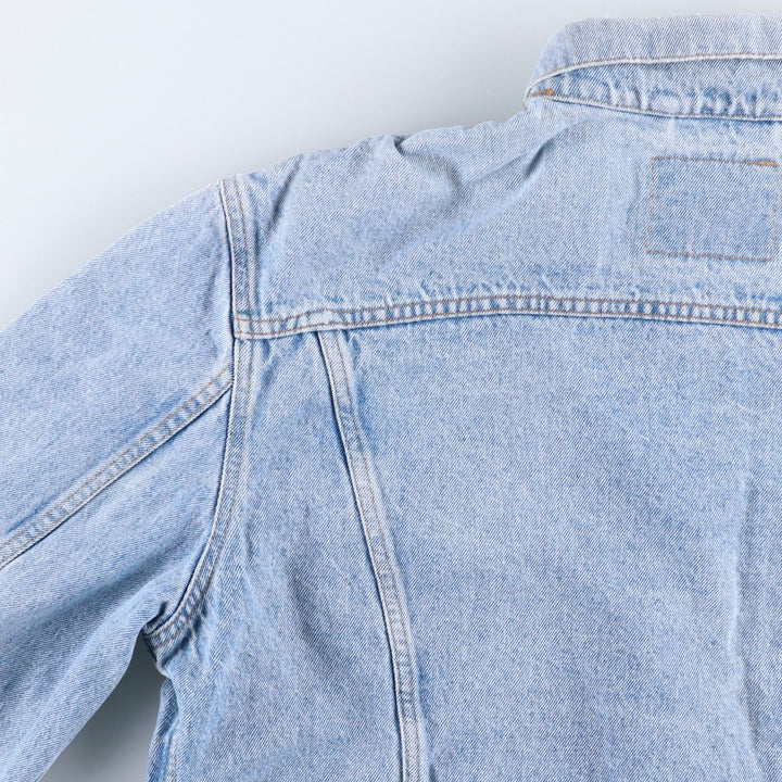 Levi's denim jacket, denim jacket, men's size L unclear blue type Vintage Second Hand