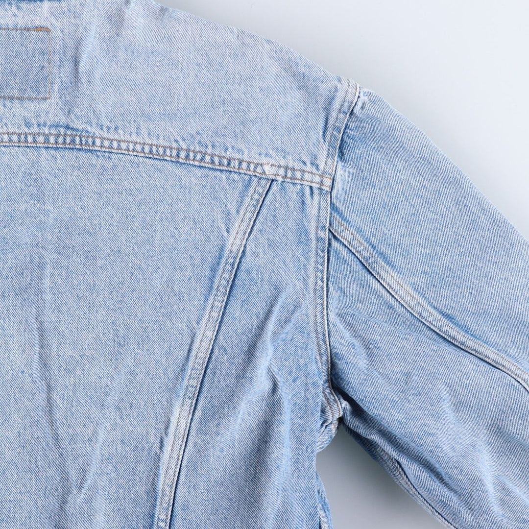 Levi's denim jacket, denim jacket, men's size L unclear blue type Vintage Second Hand