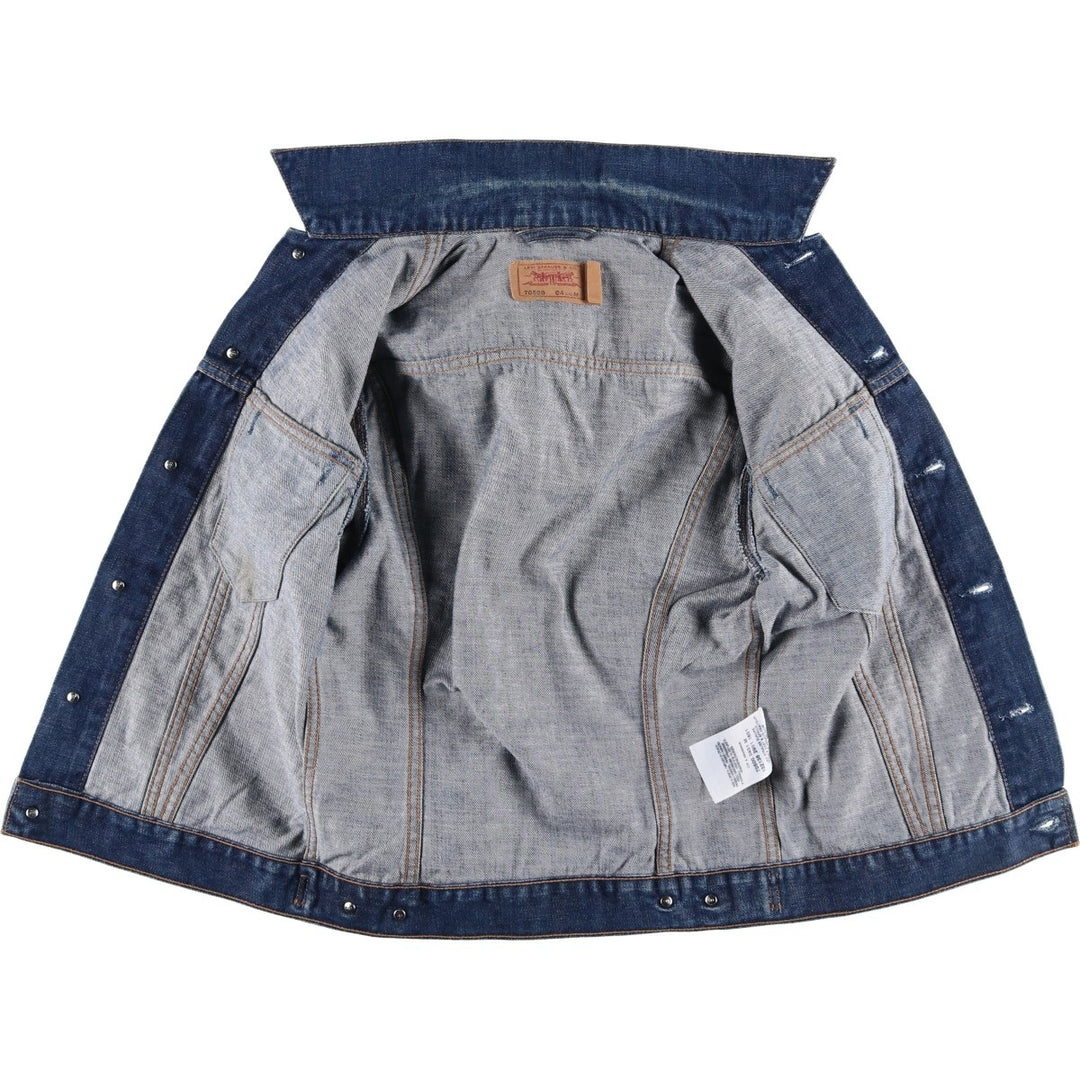 Levi's Euro Model Denim Jacket, Men's Size Medium cotton blue type Vintage Second Hand