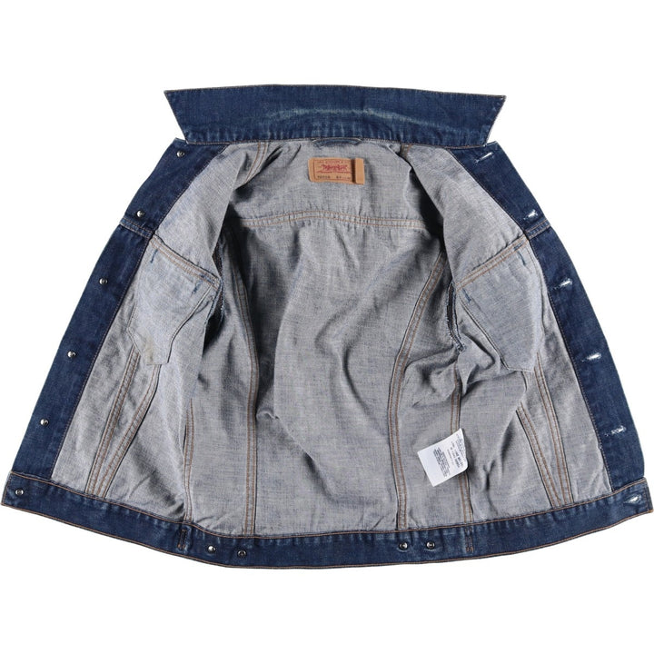 Levi's Euro Model Denim Jacket, Men's Size Medium cotton blue type Vintage Second Hand