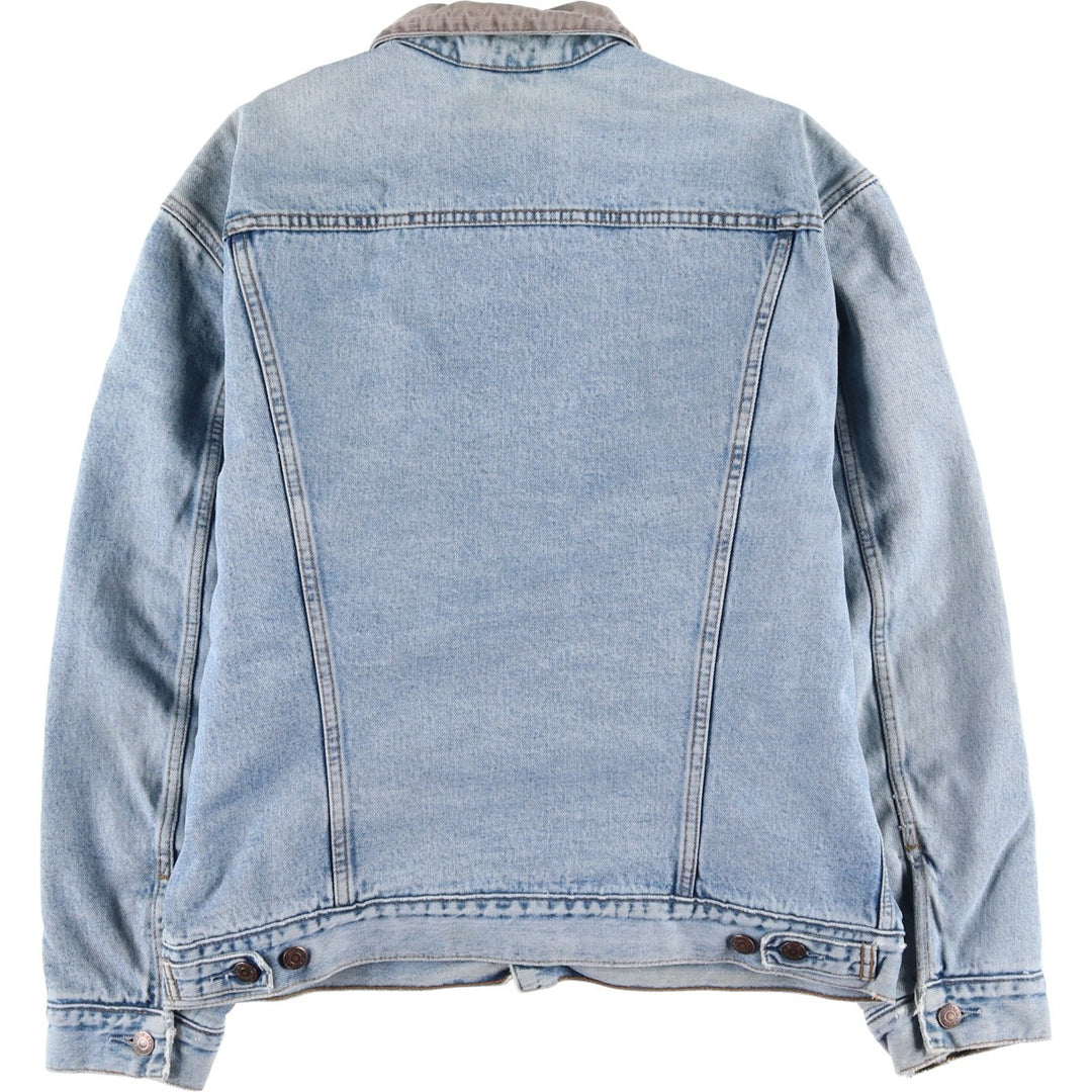 90'S Levi's 70602-0482 Denim Jacket, Men's Size L, Vintage cotton blue type Vintage Second Hand