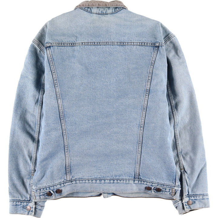 90'S Levi's 70602-0482 Denim Jacket, Men's Size L, Vintage cotton blue type Vintage Second Hand