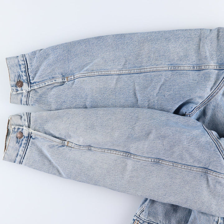 90'S Levi's 70602-0482 Denim Jacket, Men's Size L, Vintage cotton blue type Vintage Second Hand