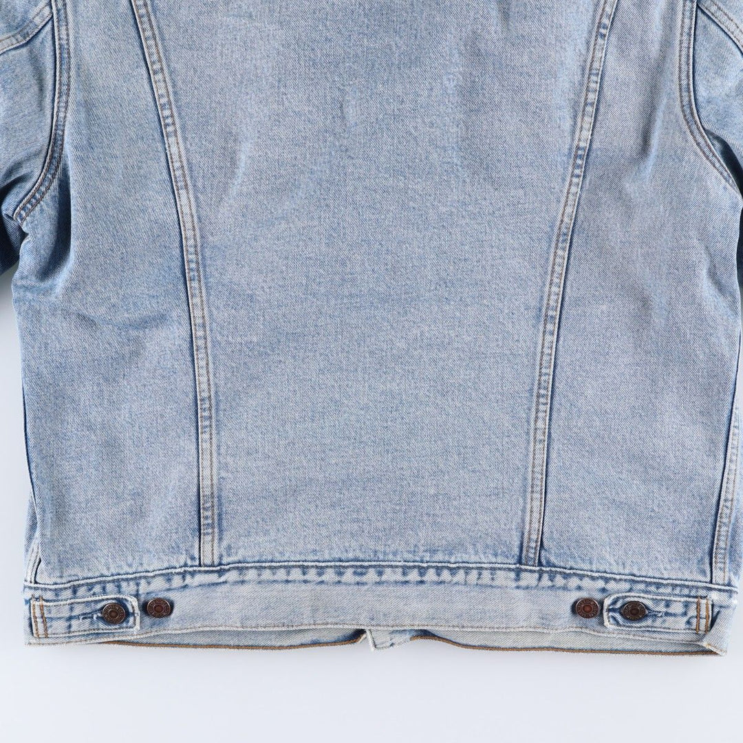 90'S Levi's 70602-0482 Denim Jacket, Men's Size L, Vintage cotton blue type Vintage Second Hand