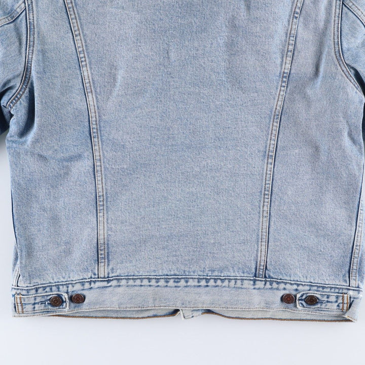 90'S Levi's 70602-0482 Denim Jacket, Men's Size L, Vintage cotton blue type Vintage Second Hand