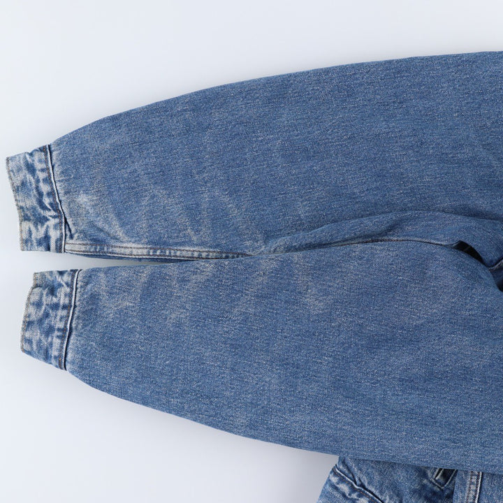 90'S Levi's 71500-0414 Denim Boa Jacket, Men's Size L, Vintage cotton blue type Vintage Second Hand