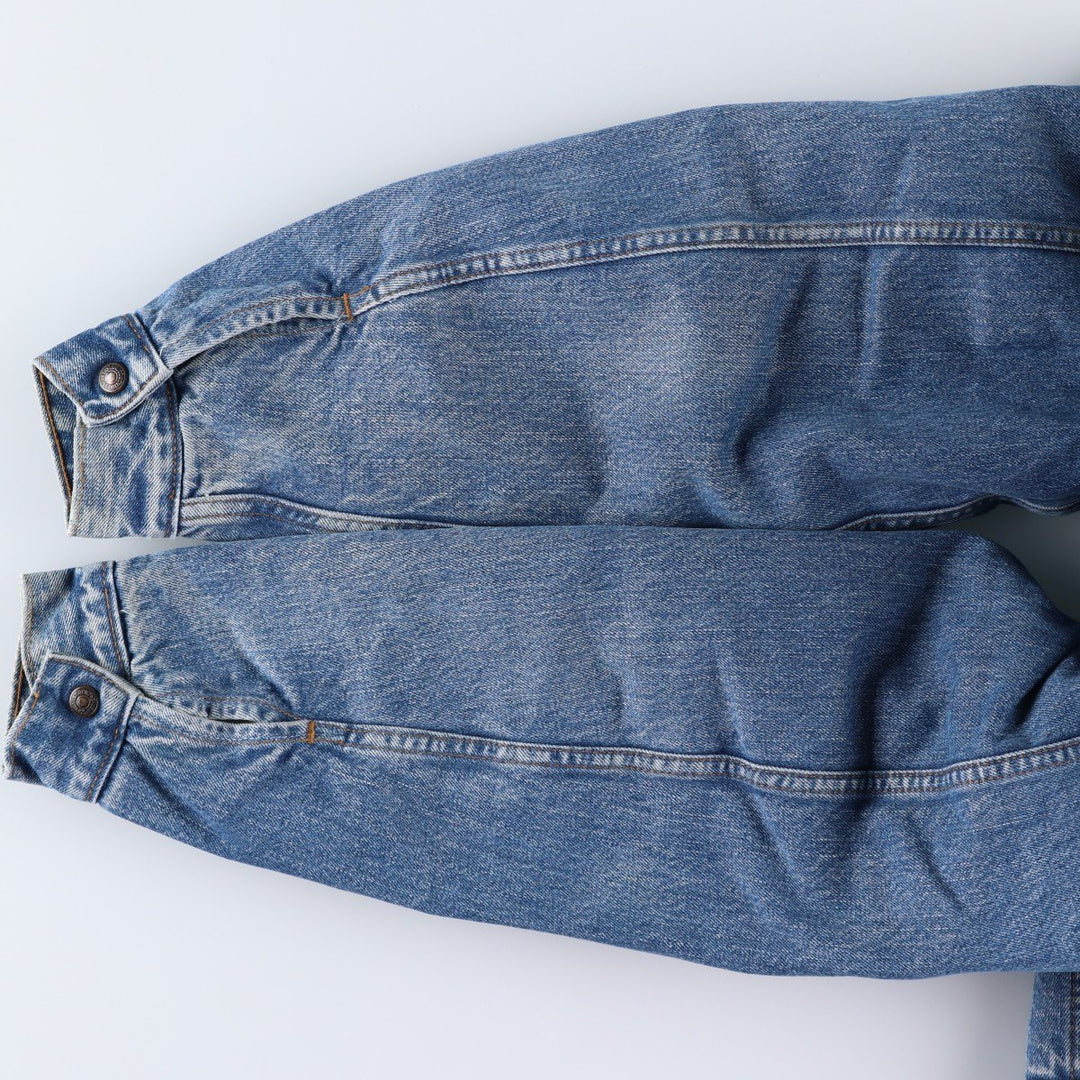 90'S Levi's 71500-0414 Denim Boa Jacket, Men's Size L, Vintage cotton blue type Vintage Second Hand