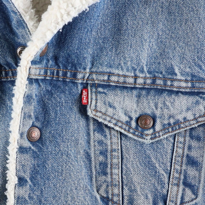 Vintage Levi's denim jacket, size L, men's size L unclear blue type Vintage Second Hand