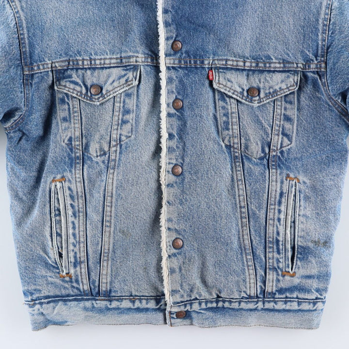 Vintage Levi's denim jacket, size L, men's size L unclear blue type Vintage Second Hand