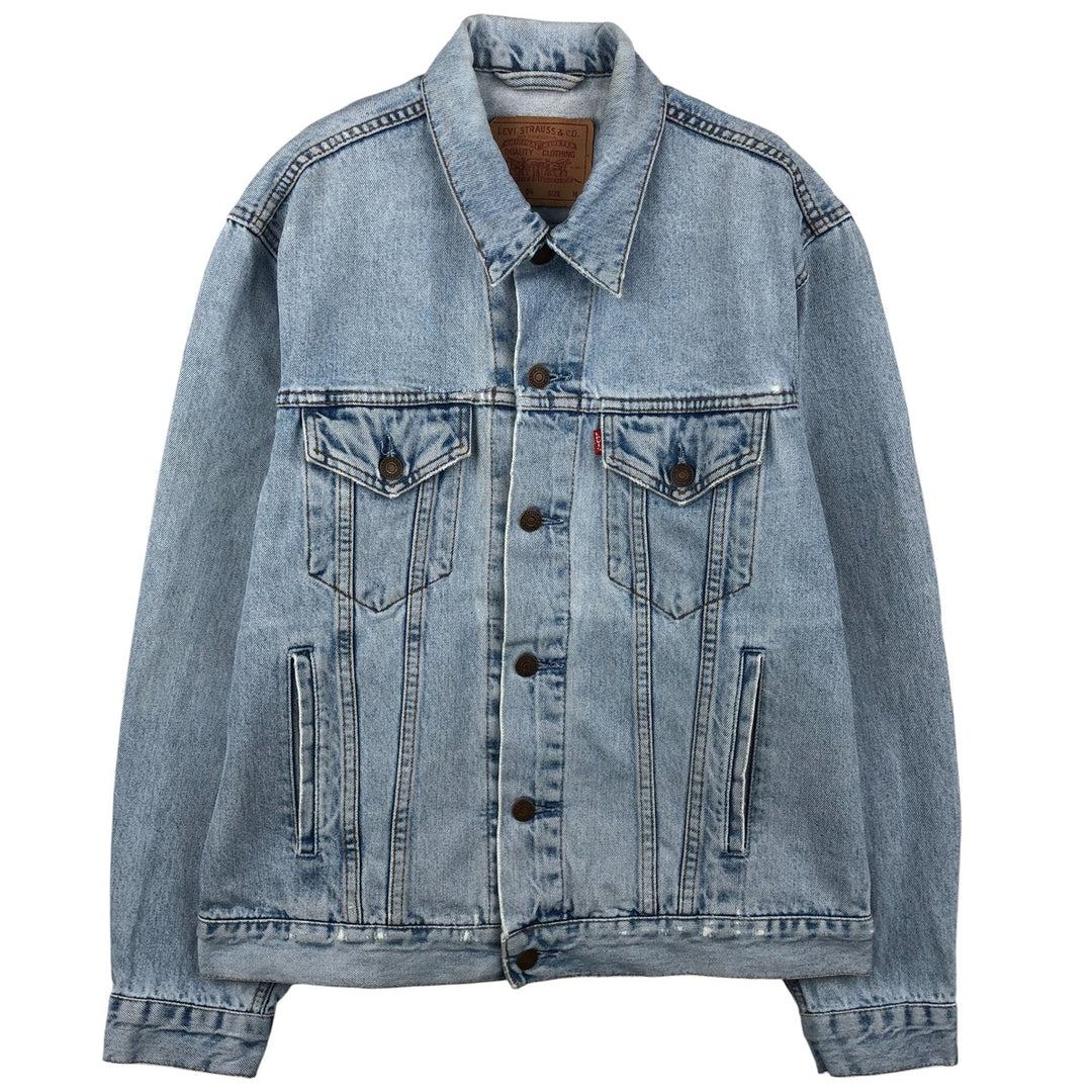 90'S Levi's 70503-0482 denim jacket, denim jacket, men's size M, vintage cotton blue type Vintage Second Hand