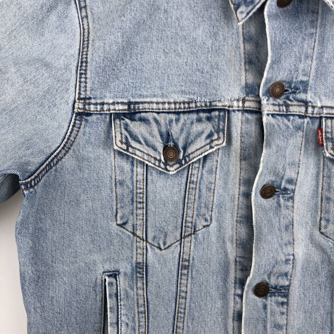 90'S Levi's 70503-0482 denim jacket, denim jacket, men's size M, vintage cotton blue type Vintage Second Hand