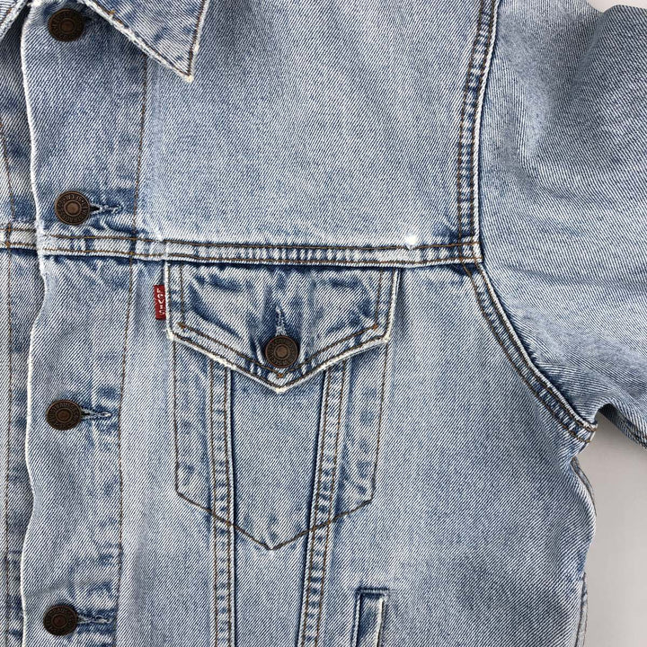 90'S Levi's 70503-0482 denim jacket, denim jacket, men's size M, vintage cotton blue type Vintage Second Hand