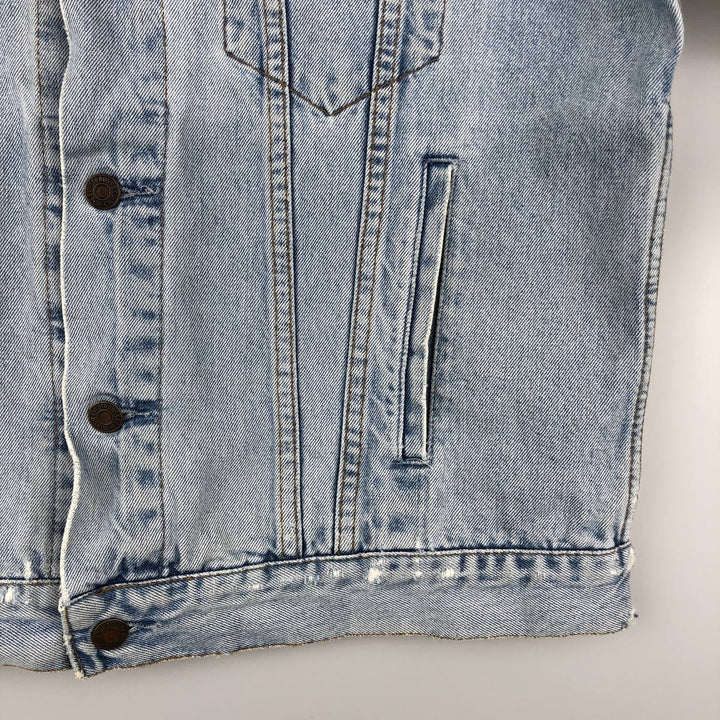 90'S Levi's 70503-0482 denim jacket, denim jacket, men's size M, vintage cotton blue type Vintage Second Hand