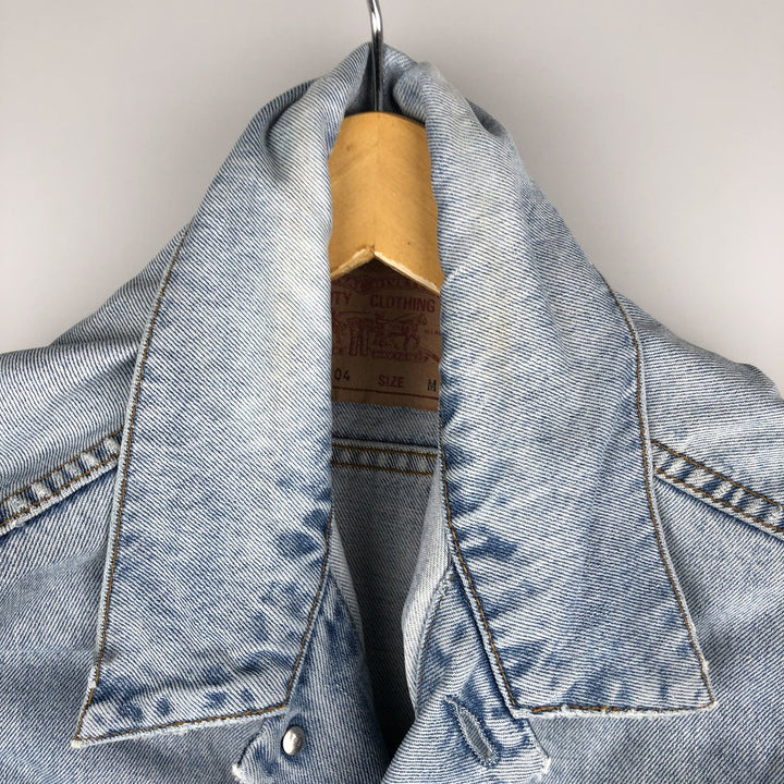 90'S Levi's 70503-0482 denim jacket, denim jacket, men's size M, vintage cotton blue type Vintage Second Hand