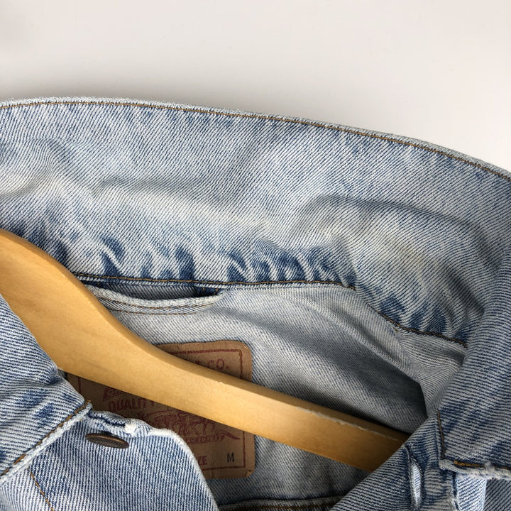 90'S Levi's 70503-0482 denim jacket, denim jacket, men's size M, vintage cotton blue type Vintage Second Hand
